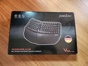 Perixx PERIBOARD-613B Wireless 2.4 & Bluetooth Ergonomic Compact Split Keyboard - Picture 1 of 1