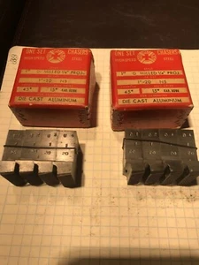 Geometric  Chasers 1” D Milled 1/4” Proj. 1”-20 NS 45 Chamfer 15 Rad. Hook - Picture 1 of 6