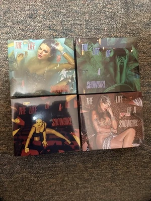 TAYLOR SWIFT - THE LIFE OF A SHOWGIRL - 4 x LIMITED EDITION DELUXE RELEASE CDs - Image 1 of 4
