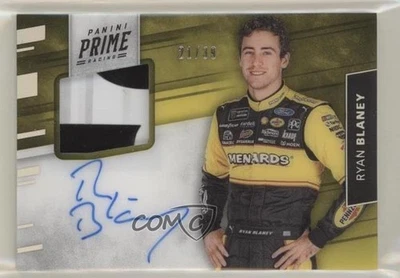 2018 Panini Prime Racing Signature Swatches /39 Ryan Blaney #SS-RB Auto - Image 1 of 2