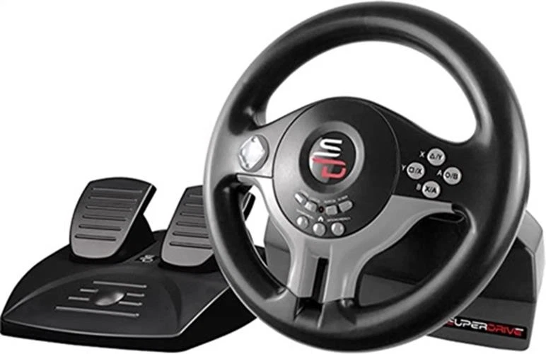 Subsonic SuperDrive SV200 Racing Wheel Pedals Video Game Controller - Image 1 of 1