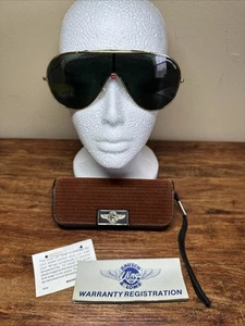GAFAS DE SOL VINTAGE BAUSCH & LOMB RAY-BAN EE. UU. G15 ALAS DE LENTE ÚNICA con FUNDA - Imagen 1 de 13
