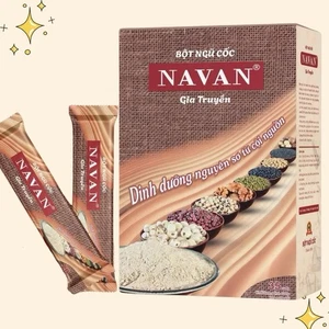 Bot Ngu Coc Navan Traditional Mixed Cereal Powder - Grain Powder Drink-35 Packs - Picture 1 of 10