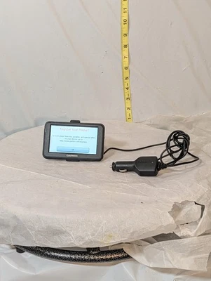 Garmin Nuvi 40LM - Portable GPS Navigator 4.3" Touchscreen Car Accessory Bundle - Image 1 of 4