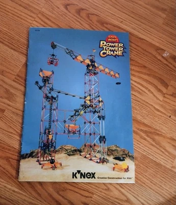 K'nex #63149 Lost Mines Power Tower Crane Used Vintage - Image 1 of 2