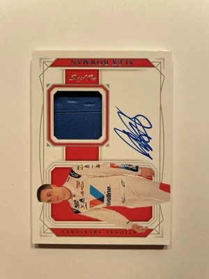 2020 Panini National Treasure - Alex Bowman - PATCH AUTO 1/1 - Image 1 of 2