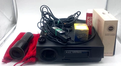 Proyector de diapositivas Kodak Carousel personalizado 860H vintage SIN PROBAR Foto 1 de 4