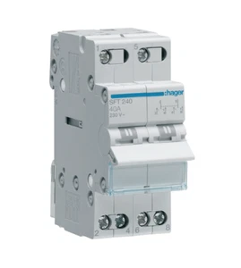Conmutador Rotativo para Sistemas Trifásicos Norma IEC 60947-3 2 Polos 40A Posi - Imagen 1 de 1
