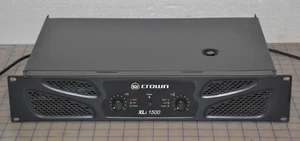 Excellent+++ Crown Audio XLi 1500 Power Amplifier(item#2) TESTED WORKS Great!!! - Picture 1 of 8