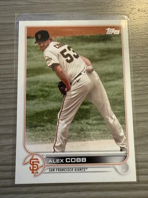 2022 Topps Series 2 - Alex Cobb #359 - Image 1 of 2