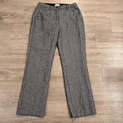 L.L. Bean Women’s Herringbone Lined Classic Fit Dress Pants Size 6 - Image 1 of 4