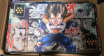 Dragon Ball Fusion World Playmats Scouter Vegeta Saiyan Saga Personalizado Foto 1 de 2