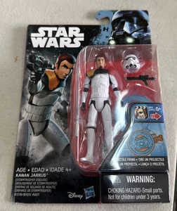 Figura de acción Hasbro Star Wars Rebels Kanan Jarrus 3,75 pulgadas sellada nueva en caja R3 - Imagen 1 de 2