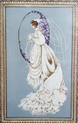 Lavender & Lace Told in a Garden Spring Bride 32 Count L&L55 - Image 1 of 3