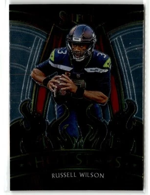 Russell Wilson Seattle Seahawks 2020 Panini Select Hot Stars #HS18 - Image 1 of 2