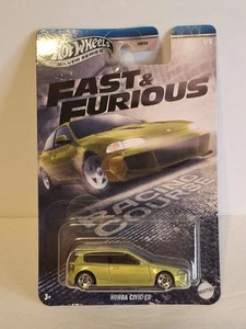 Hot Wheels Silver Series Fast And Furious Honda Civic EG - Picture 1 of 4