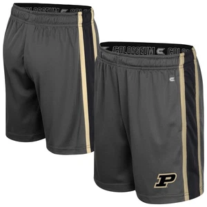 Youth Colosseum Charcoal Purdue Boilermakers Ripple Shorts - Picture 1 of 3