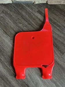 1990-1994 Honda CR125R CR250R CR500R Motocross Front Number Plate UFO HO02629067 - Picture 1 of 8
