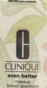 New Clinique Even Better Makeup CREAM CARAMEL WN 98 1 oz/30 mL SPF 15 6MNY-15 - Picture 1 of 3