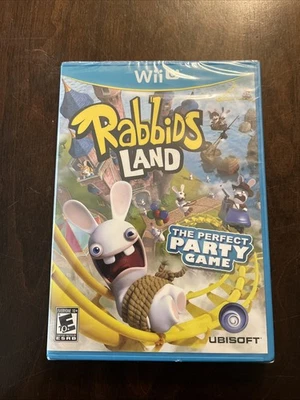 Rabbids Land (Nintendo Wii U, 2012) Brand New Factory Sealed US Version - Image 1 of 4