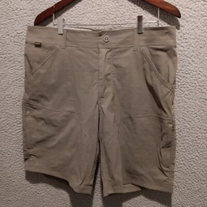 Kuhl 5121 RENEGADE Size 36 X 10 Tan Outdoor Hiking Trek Trail Nylon Shorts - Picture 1 of 10
