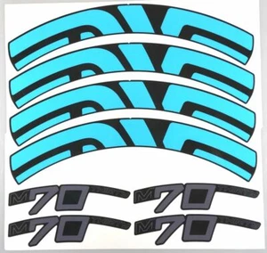 ENVE 27,5 29" DECAL SET CARBON RIM FELGE AUFKLEBERSATZ 70 THIRTY LAUFRADSATZ - Bild 1 von 7
