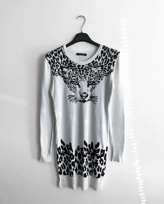 Roberto Cavalli Suéter Vestido Vintage Estampado Y2k Foto 1 de 4