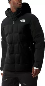 Hombre The North Face Negro Bellion Dryvent Impermeable 700 Plumón Nuevo - Imagen 1 de 4