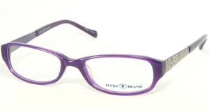 NEW LUCKY BRAND JADE SHINY PURPLE EYEGLASSES GLASSES Kids FRAME 48-16-130mm - Picture 1 of 9