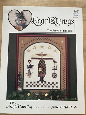 HEARTSTRINGS The Angel of Dreams Cross Stitch Pattern - Image 1 of 2