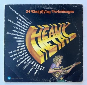 VINYL Heavy Metal 2x LP Black Sabbath Led Zeppelin Jimi Hendrix SP 2001 1974 - Picture 1 of 5