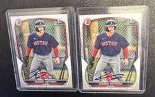Roman Anthony Signed 2023 Bowman Paper 1st Rookie Card BP-71 Boston Red Sox Auto