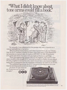 Original 1977 BIC Turntables Vintage Print Ad - Picture 1 of 1