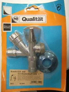 Kombi-Eck und Geräteanschlußventil 1/2" - Bild 1 von 2
