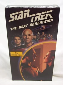 VINTAGE 1987 STAR TREK The Next Generation THE NAKED NOW Episode 3 VHS VIDEO - Picture 1 of 4