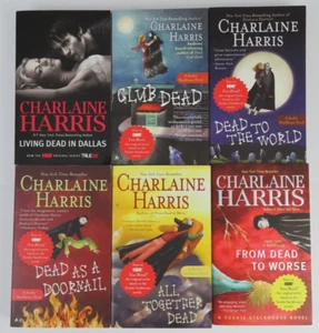 Sookie Stackhouse/True Blood - 6 PB by Charlaine Harris - Vampire Mystery Lot - Picture 1 of 8