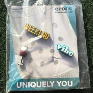 Crocs Uniquely You Weekend Vibes 3er Pack Jibbitz Charms - Bild 1 von 3
