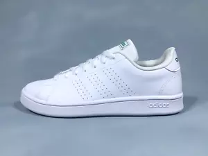 Scarpe da tennis Adidas Advantage Base bianco verde EE7690 uomo 9/donna 10 - Foto 1 di 10