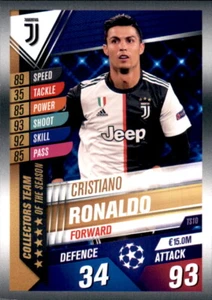 Attax 101 TS10 Match - Cristiano Ronaldo - Collectors Team of the Season - 2019 - Picture 1 of 1
