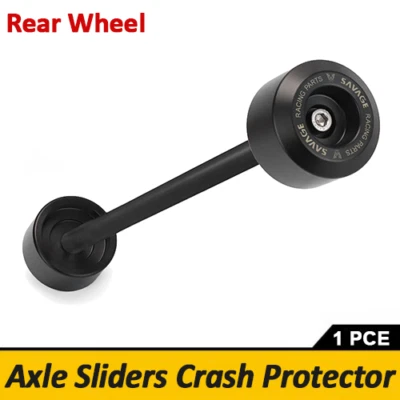 Protector de choque contra caídas deslizadores del eje de la rueda trasera para BMW F800R 2015-2018 Foto 1 de 4