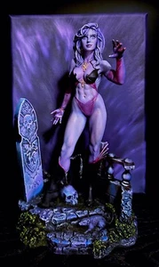 Foxfire Solarwind 1998 Resin Model Kit Countess Karnstein M. Cusanelli painted - Picture 1 of 4