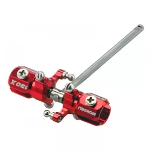 Microheli Double Bearing Weighted Tail Blade Grip Combo (RED) - BLADE 130X - Picture 1 of 3