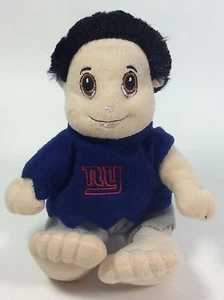 New York Giants NFL Peluche Peluche Peluche Li'l Boy Fan 9" Bambola - NUOVO SENZA ETICHETTE - Foto 1 di 3
