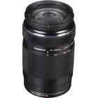 New Olympus M. ZUIKO Digital ED 75-300mm f4.8-6.7 II Lens Black
