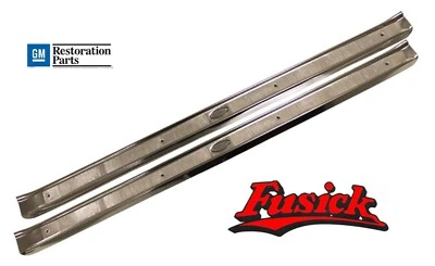 1967-1970 Cadillac Eldorado Door Sill Plate Set - Изображение 1 из 3