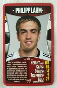 2011 Top Trumps European Football Stars Philipp Lahm - Bild 1 von 2