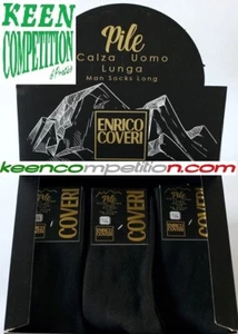 Enrico Coveri 3 PAIA CALZE LUNGA UOMO PILE CALDI ED INVERNALI TAGLIA 39/46 - Foto 1 di 2