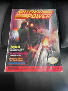 Jan/Feb 1989 NINTENDO POWER Zelda 2: Adventure of Link W POSTER AND INSERTS NICE - Picture 1 of 11