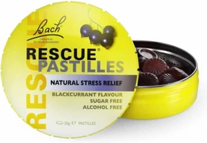 Martin & Pleasance Rescue Remedy Pastilles, Blackcurrant, 50 Grams - Picture 1 of 12