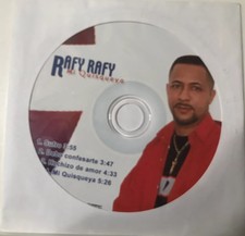 Rare Promotional CD Card Sleeve Rafy Mi Quisqueya Sufre Debo Confesarte Hechizo